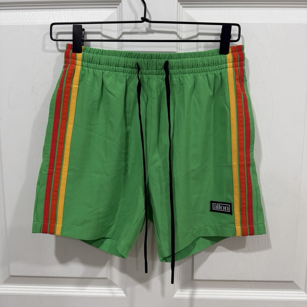 Men's Alton Green Swim Strings Size‎ Small Kilian Jacks Surfboards NWT